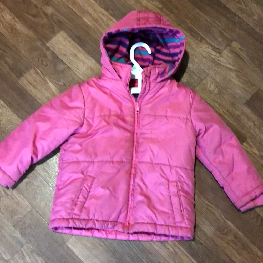 Pink Girls,”Fall Creek Coat” sz.24mos. GUC😊